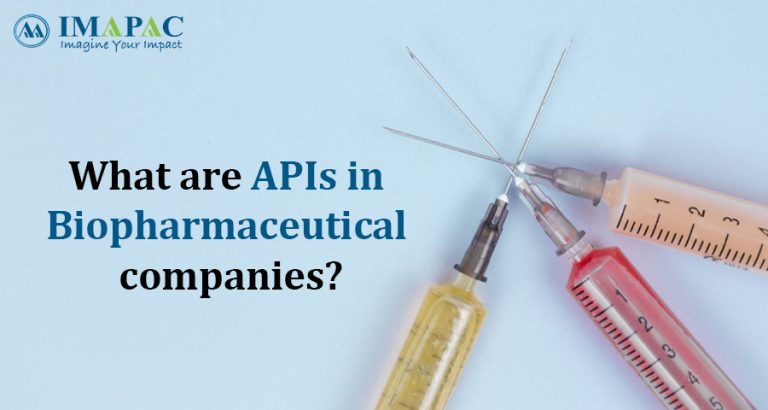 What are APIs in Biopharmaceutical companies